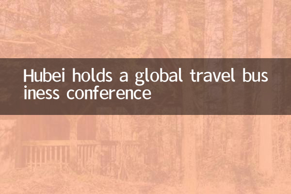 Hubei tiene una conferenza globale di business dei viaggi