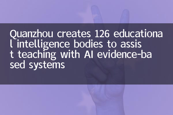 Quanzhou crea 126 organi di intelligence educativa per aiutare l'insegnamento con i sistemi basati sull'evidenza AI